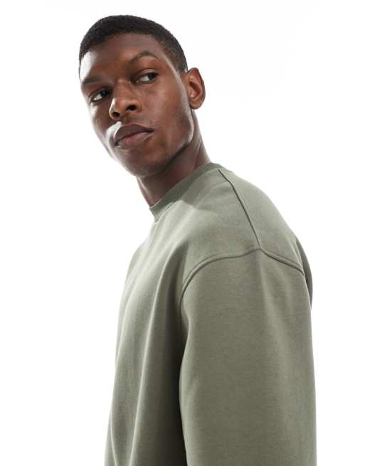 ASOS DESIGN – Bluza basic o luźnym kroju w kolorze khaki , 5 z 5