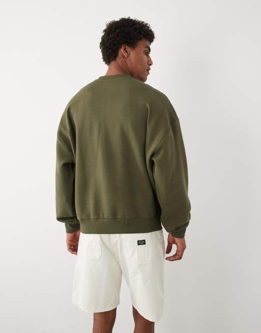 ASOS DESIGN – Bluza o fasonie extreme oversize z dekoltem henley, 5 z 5