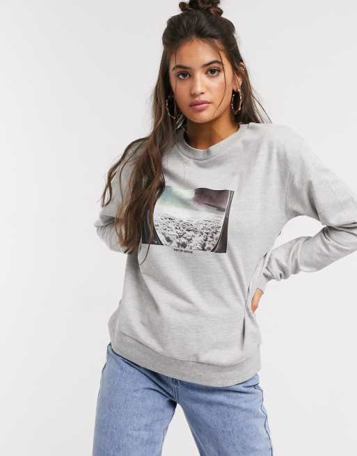 ASOS DESIGN – Bluza z nadrukiem z napisem „Out Of Office”, 3 z 4