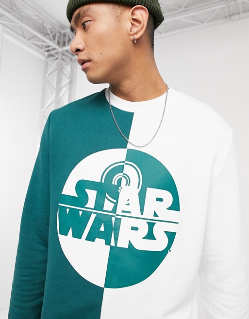 ASOS DESIGN – Bluza z rÓżnymi nadrukami Star Wars TYJH