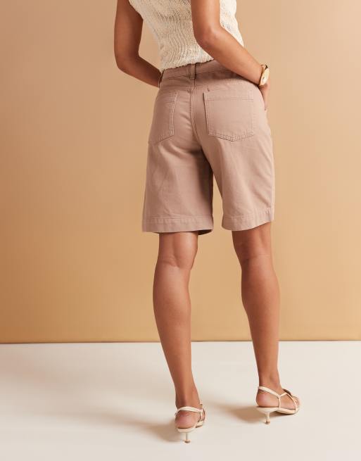 ASOS DESIGN board shorts in sand, 2 of 5