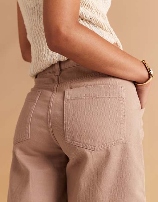 ASOS DESIGN board shorts in sand, 3 of 5