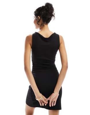 Boat Neck Bodycon Dress