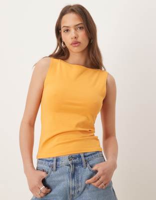 Asos Design Boat Neck Tank Top