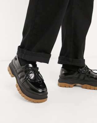 mens black shoes asos