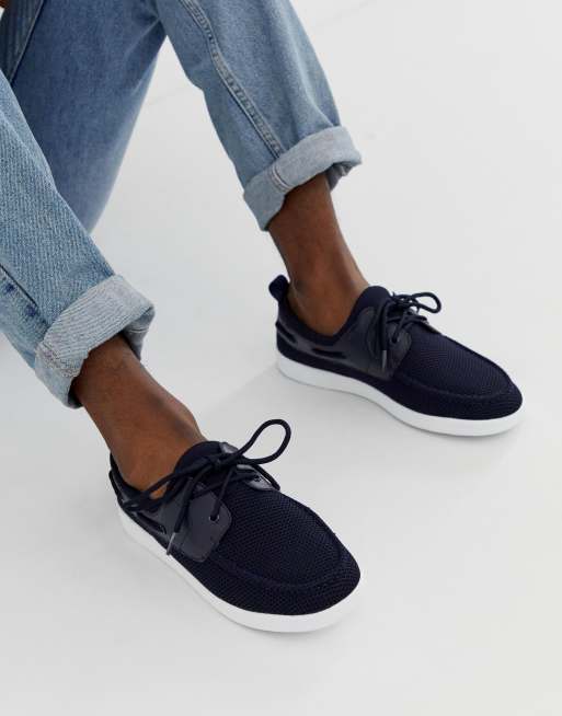 Mesh store boat shoes