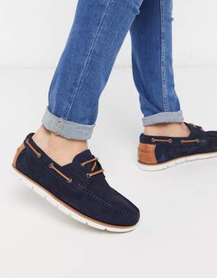 asos navy shoes