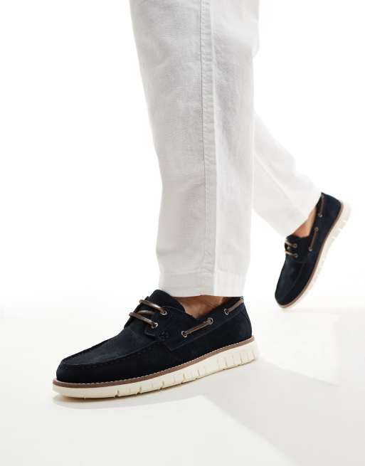 Men’s blue suede  shoes size 9. ASOS | Shoes | Asos Silver Street Mens Loafer Size 9 Navy  main image 4