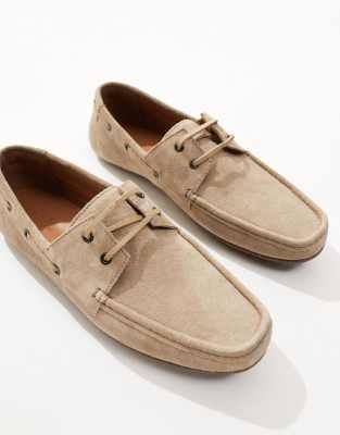 Asos Design Boat Shoes In Brown