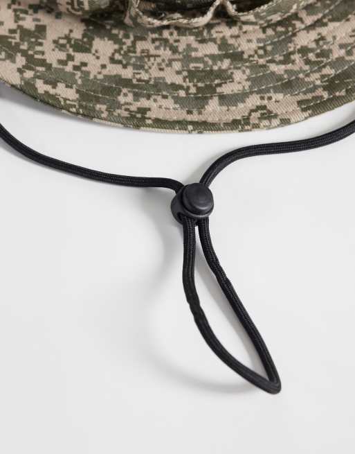 ASOS DESIGN - Bob à motif camouflage pixellisé - Kaki, 3 de 3