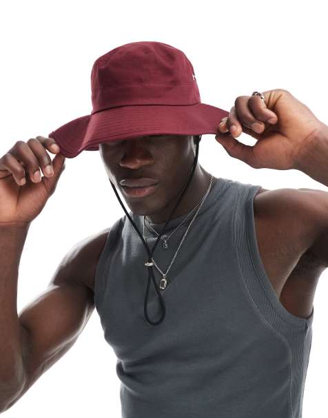 ASOS DESIGN - Bob style safari - Bordeaux délavé - view 1
