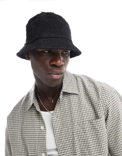 ASOS DESIGN - Bob texturé - Noir - view 1