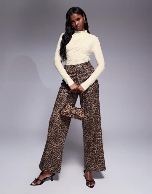 ASOS DESIGN - Body drapé à manches longues et col montant - Jaune pâle , 2 de 4