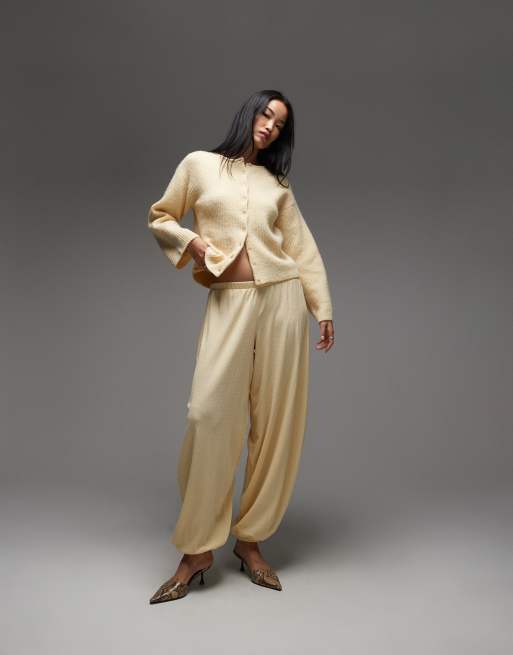 ASOS DESIGN – Body i polyamid med djupt ringad halterneck, del av set