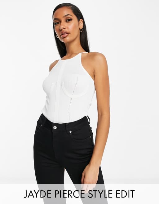 Maglia scollo americana discount