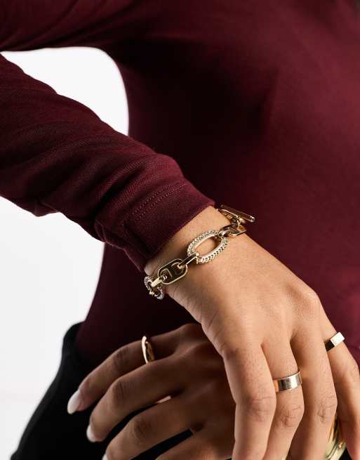 ASOS DESIGN - Body met lange mouwen en col in bordeauxrood, 2 van 4