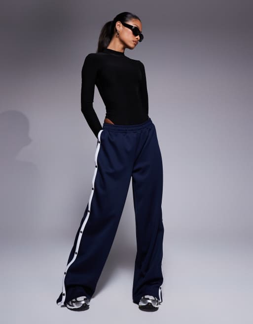ASOS DESIGN - Body près du corps double épaisseur à manches longues et col montant - Noir, 2 de 4