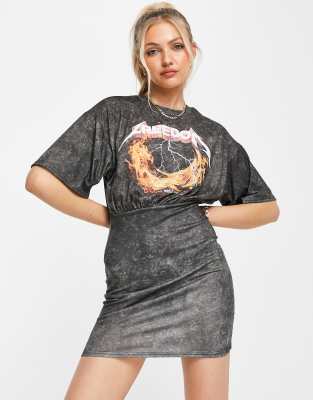 concert tshirt dress