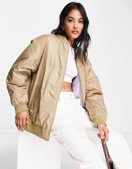 Asos womens 2025 bomber jacket