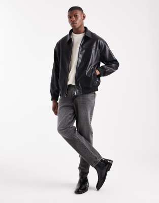 Asos Design Bomber Jacket In Multi