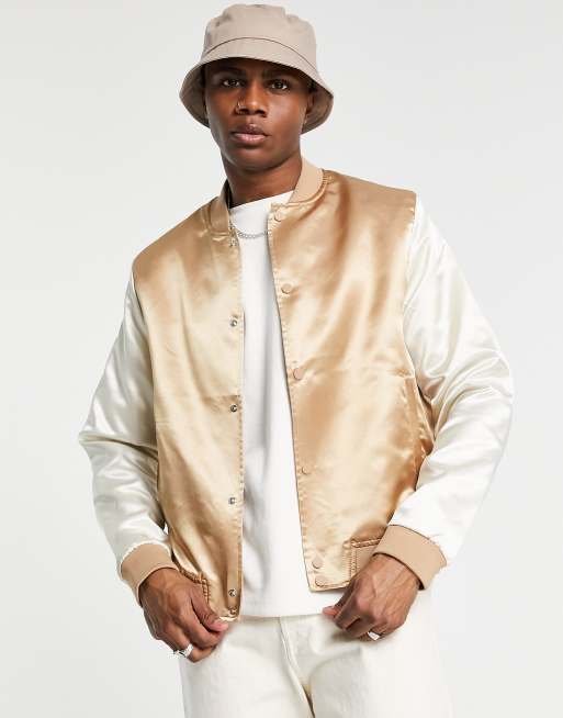 Gold Bomber Jacket