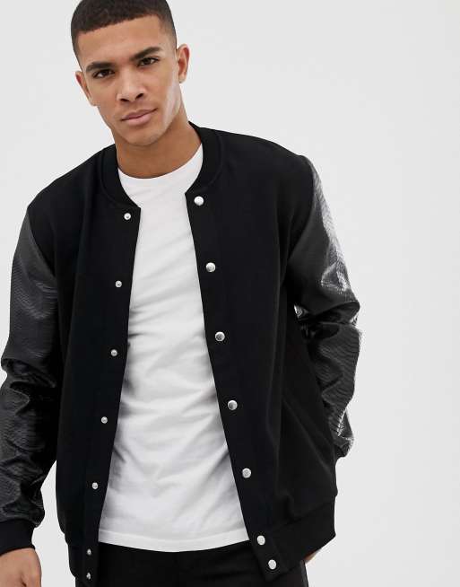 Asos on sale snakeskin jacket