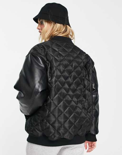 ASOS Bomber Jacket in Premium Jacquard