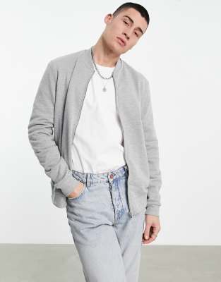 grey marl jacket