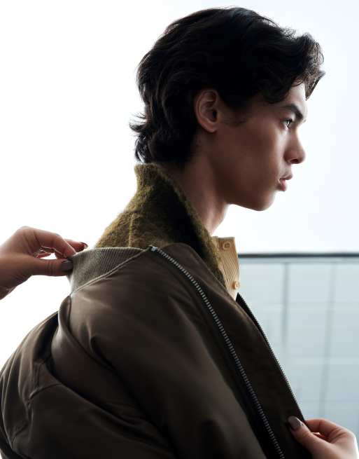 ASOS DESIGN - Bomber kaki, 2 di 10