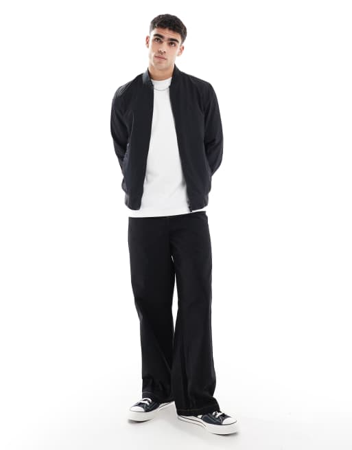 ASOS DESIGN - Bomber léger - Noir, 3 de 4