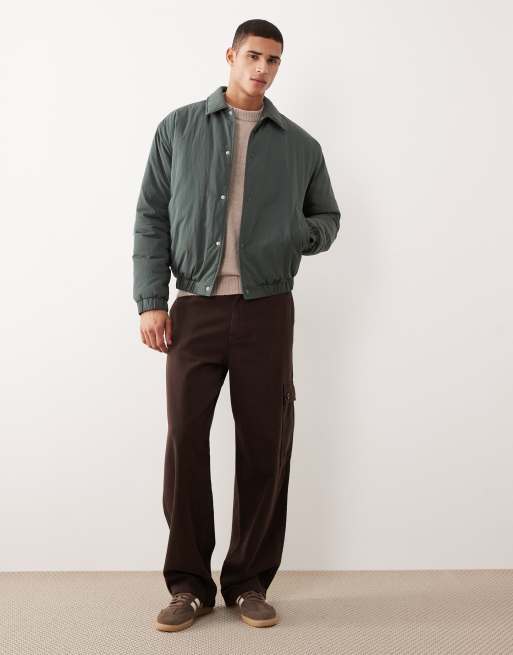 ASOS DESIGN - Bomber - Vert, 2 de 5