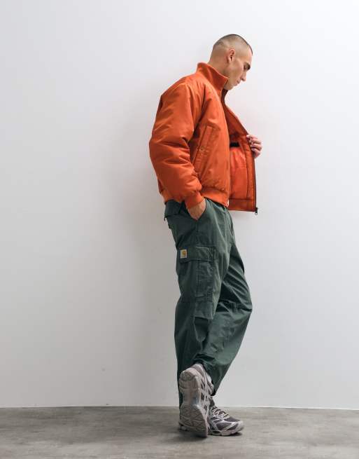 ASOS DESIGN bomberjack in oranje, 4 van 5