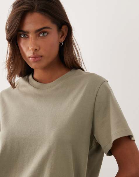 ASOS DESIGN bomulds-T-shirt-sæt i beige - view 1