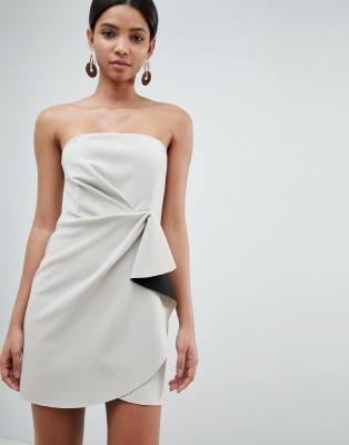 asos origami dress