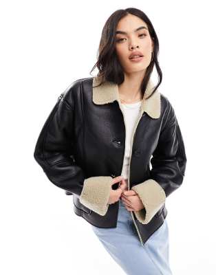 Stone on sale borg jacket