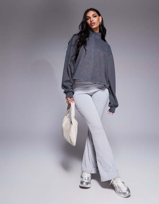 Clubhaus グレー ハイネック Highneck SweatShirt L