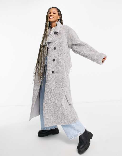 Asos sheepskin outlet coat