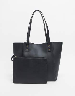 asos black handbags