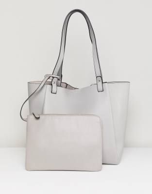 asos grey bag