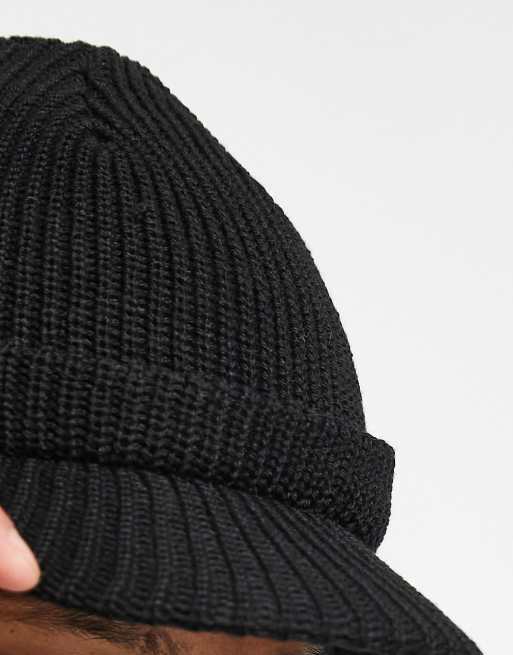 Bonnet ASSE Duarig Années 2000 Noir Taille Unique