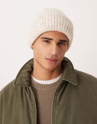 ASOS DESIGN - Bonnet en maille - Gris