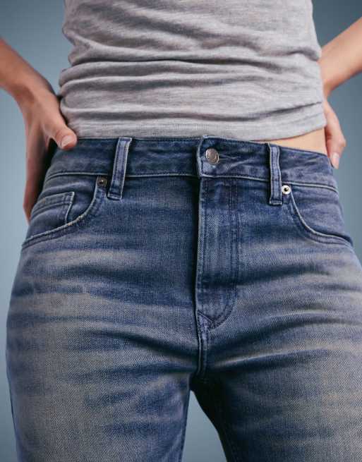 ASOS DESIGN bootcut flare jeans in vintage wash, 5 of 5