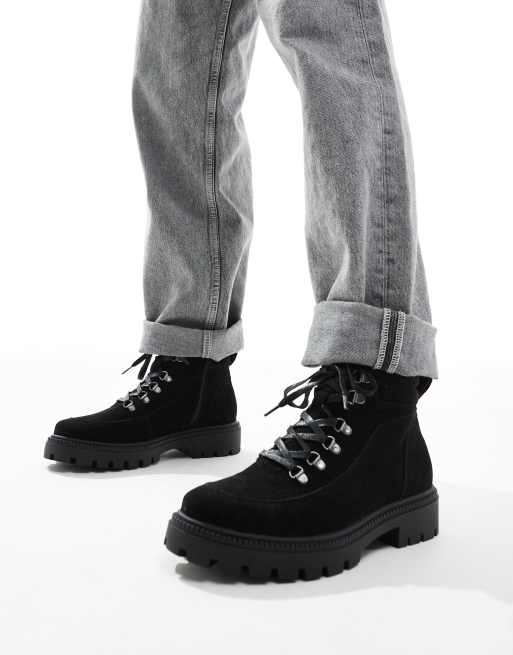 ASOS DESIGN - Boots de randonnée à lacets - Noir, 2 de 4
