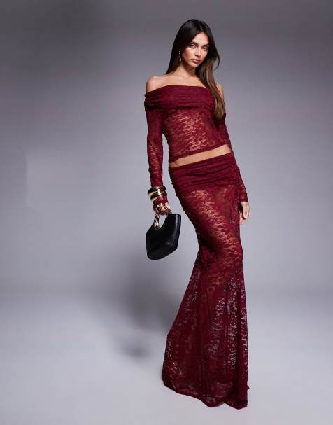 ASOS DESIGN - Bordeaux blondesæt - view 1
