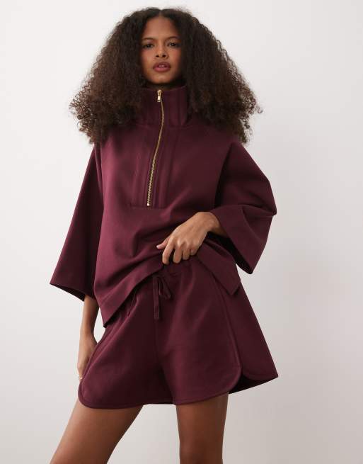 ASOS DESIGN - Bordeaux løbeshorts, 2 af 5