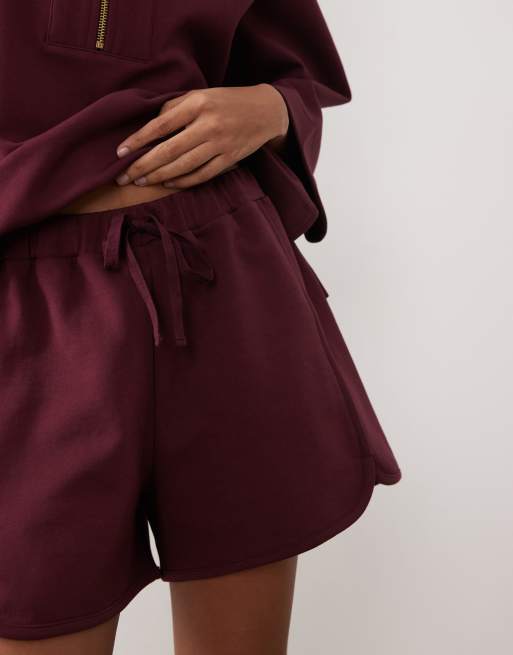 ASOS DESIGN - Bordeaux løbeshorts, 5 af 5