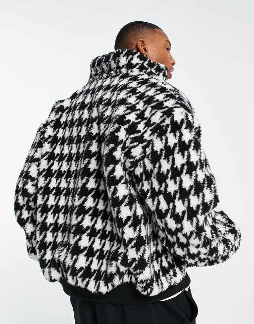 Black and white cheap designer jacket