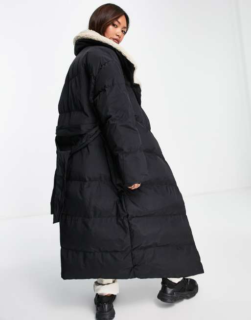 Maxi shop padded jacket