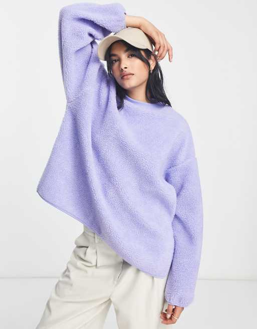 Asos purple sweatshirt hot sale