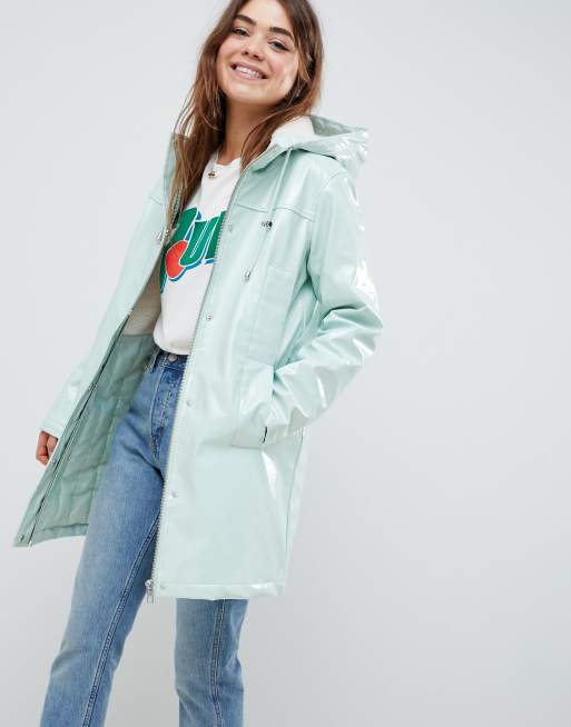 Asos rain store jacket womens